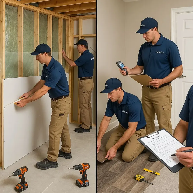 Repairs and Reconstruction process in Worthington, KY